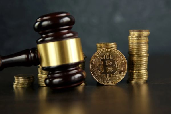 Bitcoin and cryptocurrency trading concept illustrating US crypto exchange regulations